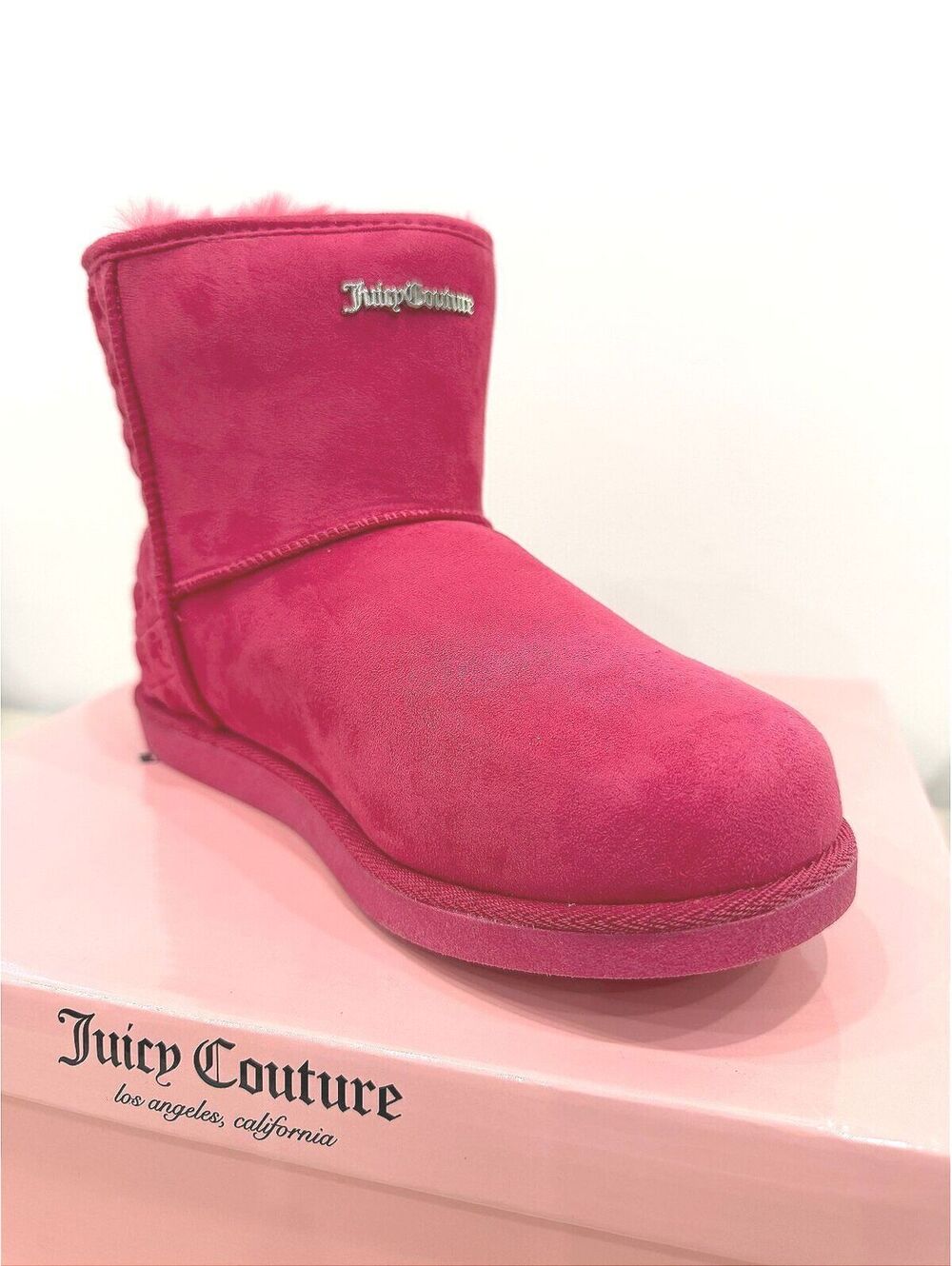 Juicy Couture JC-Kave Pink Micro Women's Boots Size 9